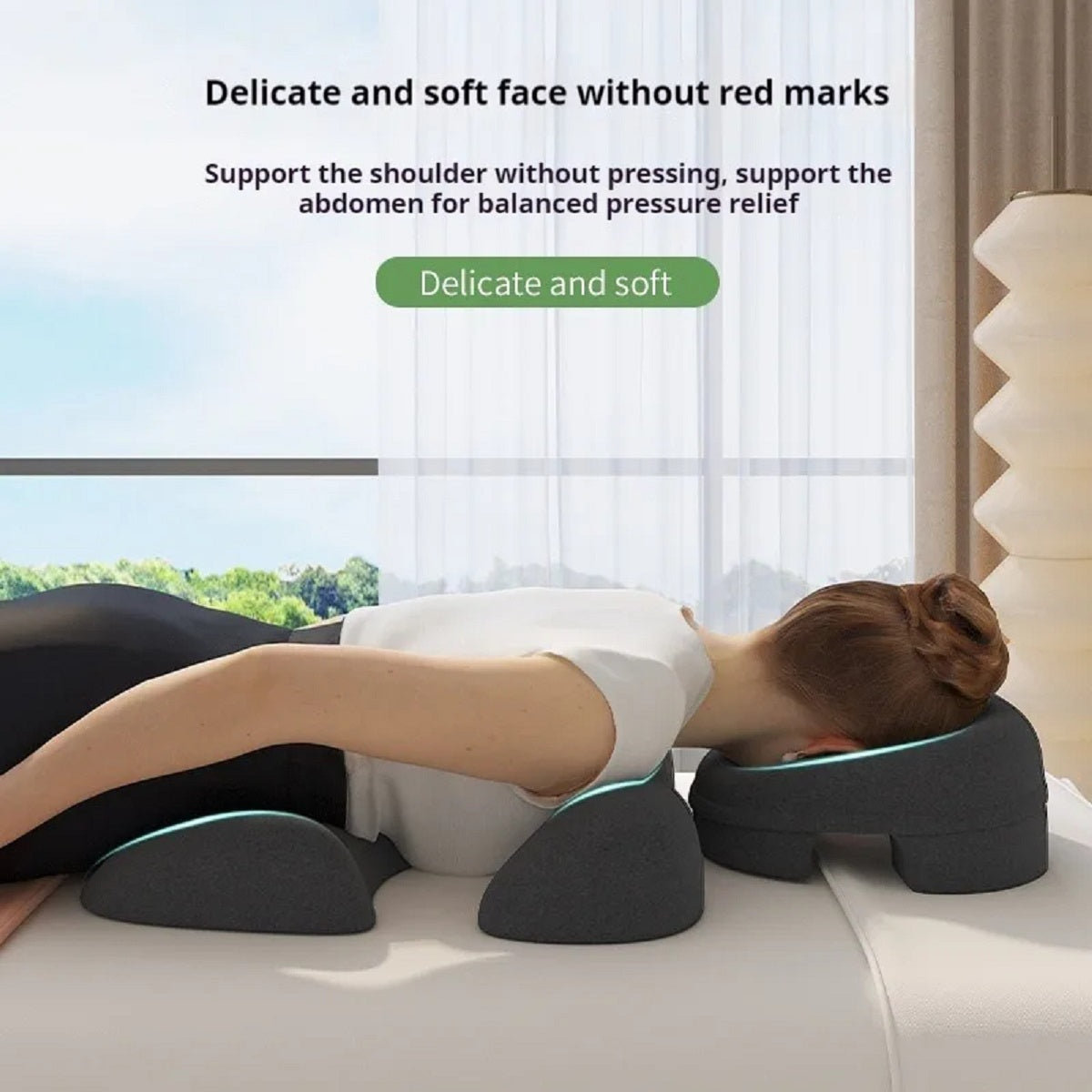 Massage Face Chest Cushion Pillow Set