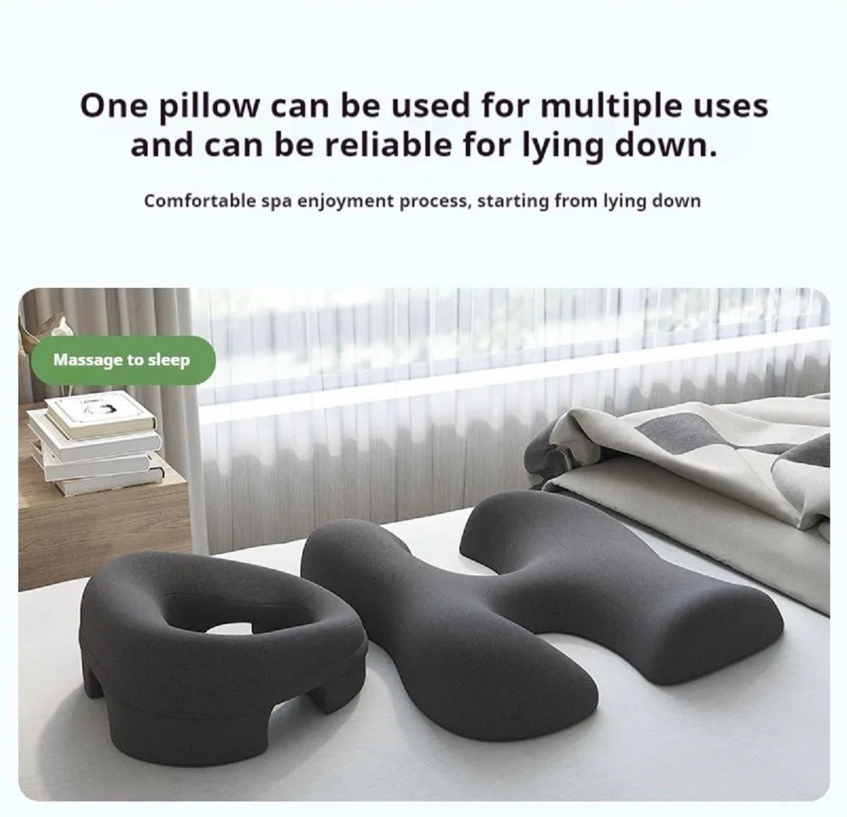 Massage Face Chest Cushion Pillow Set