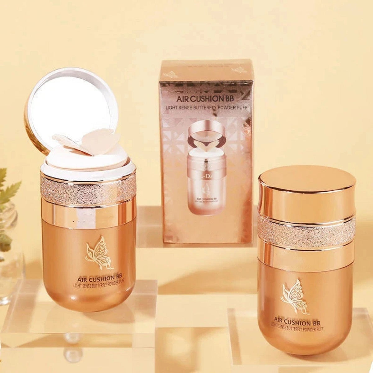 Air Cushion BB Cream Powder Puff Foundation Concealer