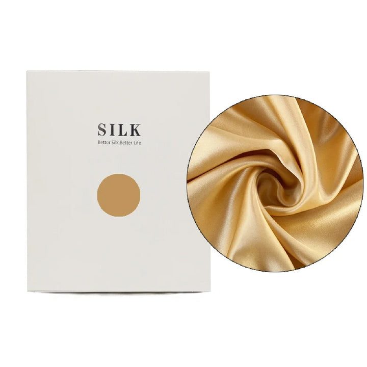100% Mulberry Silk Pillowcase – Double-Sided Hidden Zipper Cool Touch