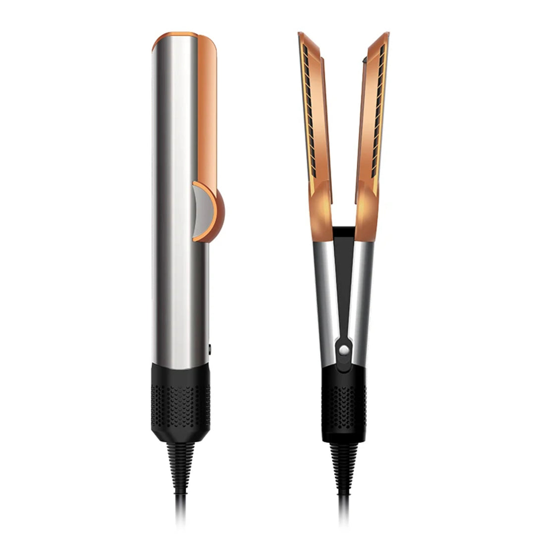 2-in-1 Hair Straightener and Dryer – Professional Flat Iron with Negative Ions