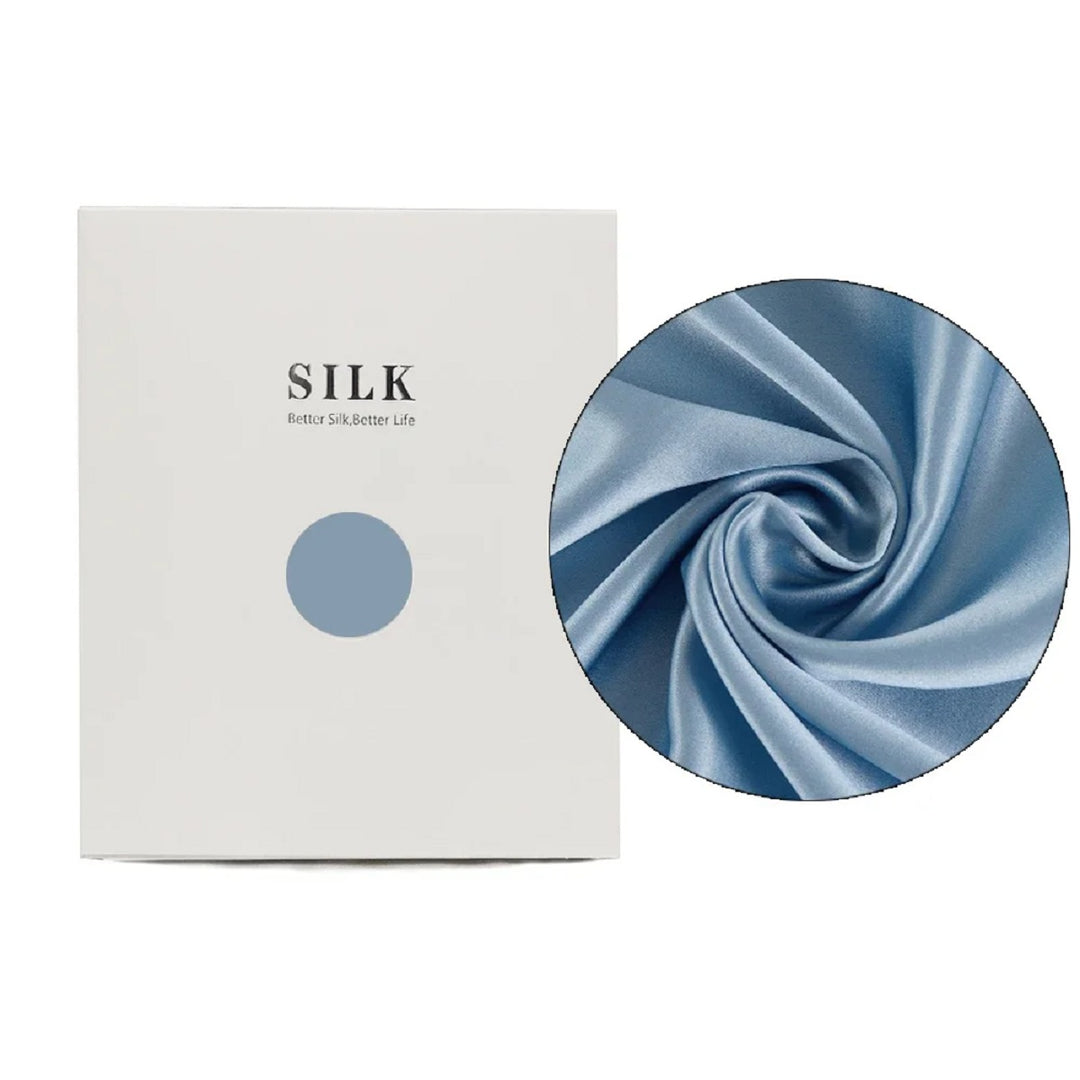 100% Mulberry Silk Pillowcase – Double-Sided Hidden Zipper Cool Touch