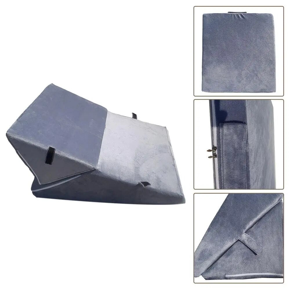 Memory Foam Wedge Pillow Leg Back Pain Support