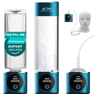 Hydrogen Water Bottle Generator Maker Machine Ionizer Cup