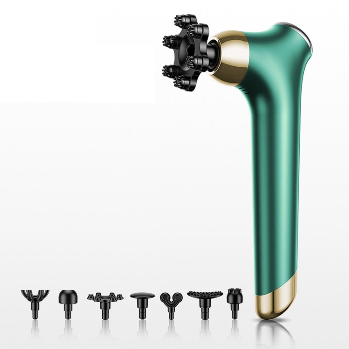 Handheld Fascia Gun Electric Massager Hammer Neck