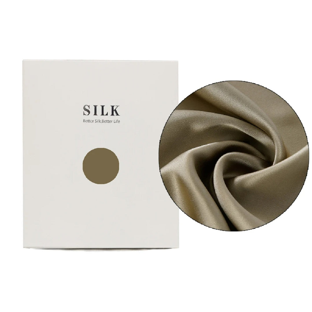 100% Mulberry Silk Pillowcase – Double-Sided Hidden Zipper Cool Touch
