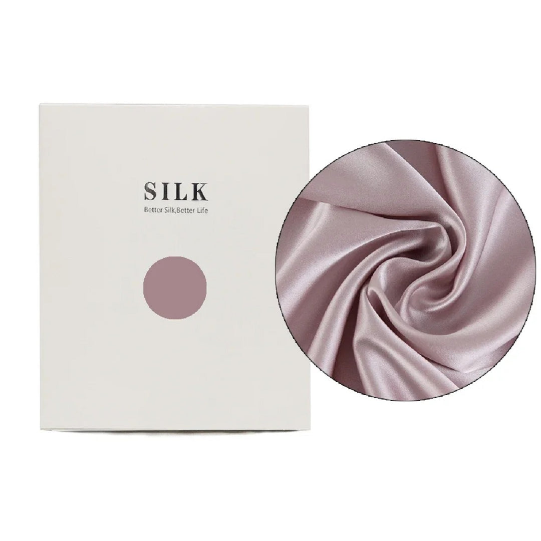 100% Mulberry Silk Pillowcase – Double-Sided Hidden Zipper Cool Touch