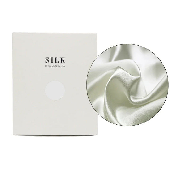 100% Mulberry Silk Pillowcase – Double-Sided Hidden Zipper Cool Touch