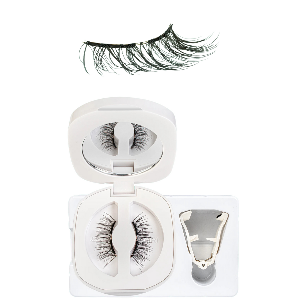 Natural Look Soft Magnetic Eyelashes Kit – No‑Glue Reusable 3D Lashes