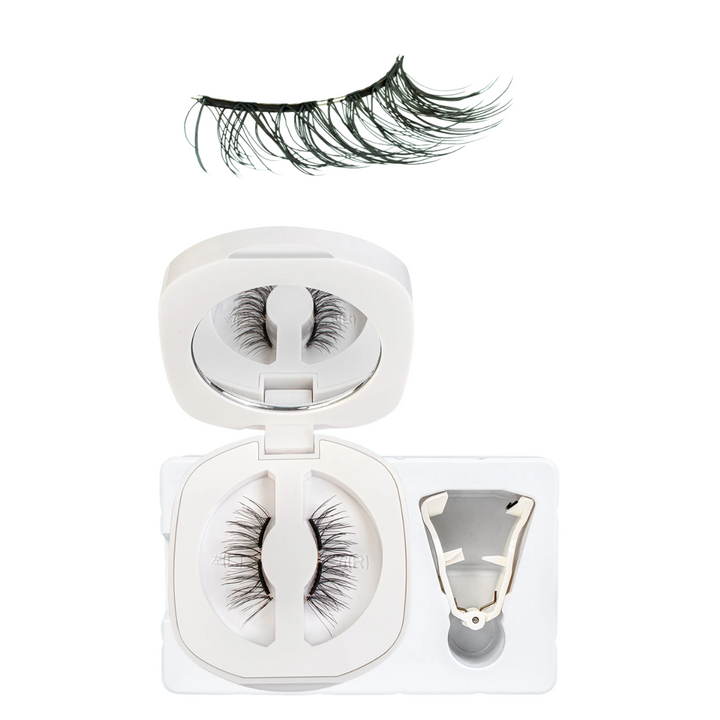 Natural Look Soft Magnetic Eyelashes Kit – No‑Glue Reusable 3D Lashes