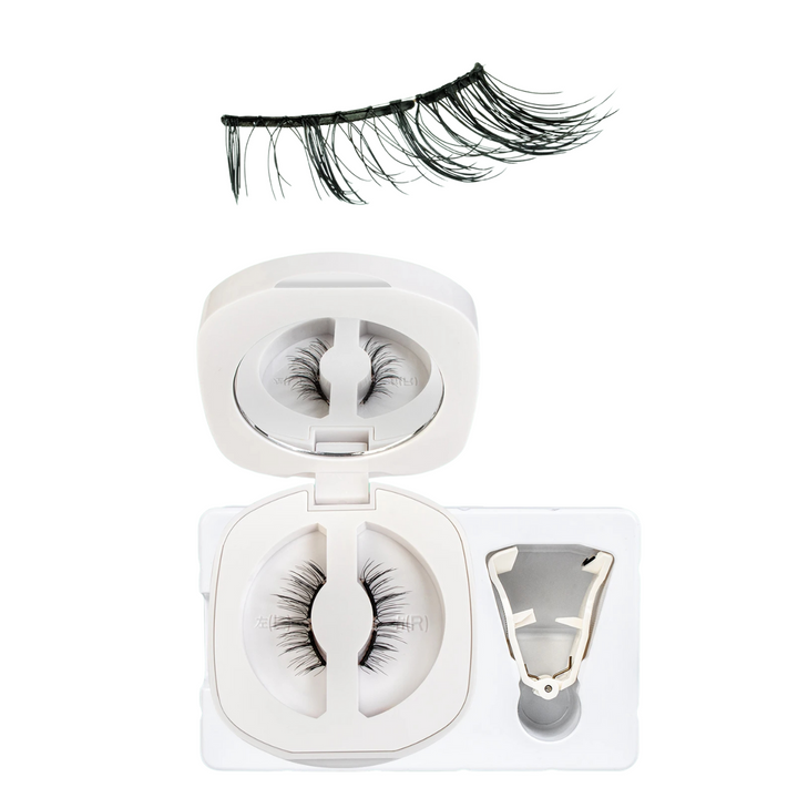 Natural Look Soft Magnetic Eyelashes Kit – No‑Glue Reusable 3D Lashes
