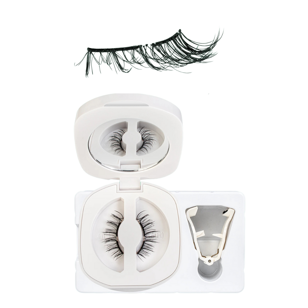 Natural Look Soft Magnetic Eyelashes Kit – No‑Glue Reusable 3D Lashes