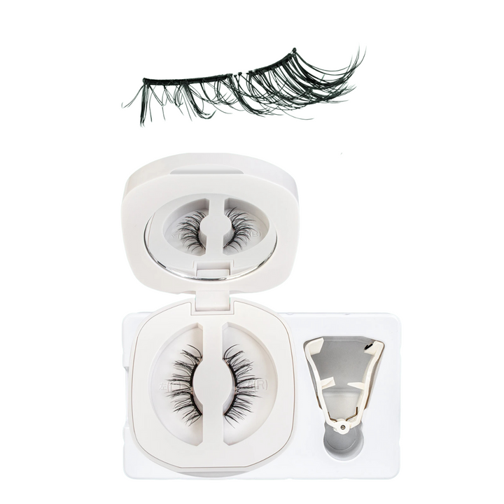 Natural Look Soft Magnetic Eyelashes Kit – No‑Glue Reusable 3D Lashes
