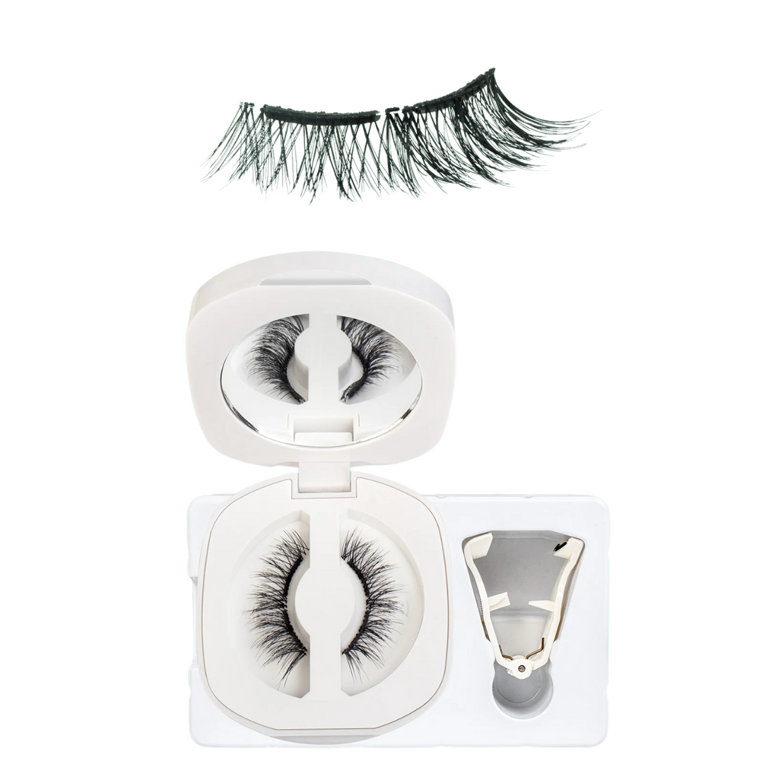 Natural Look Soft Magnetic Eyelashes Kit – No‑Glue Reusable 3D Lashes