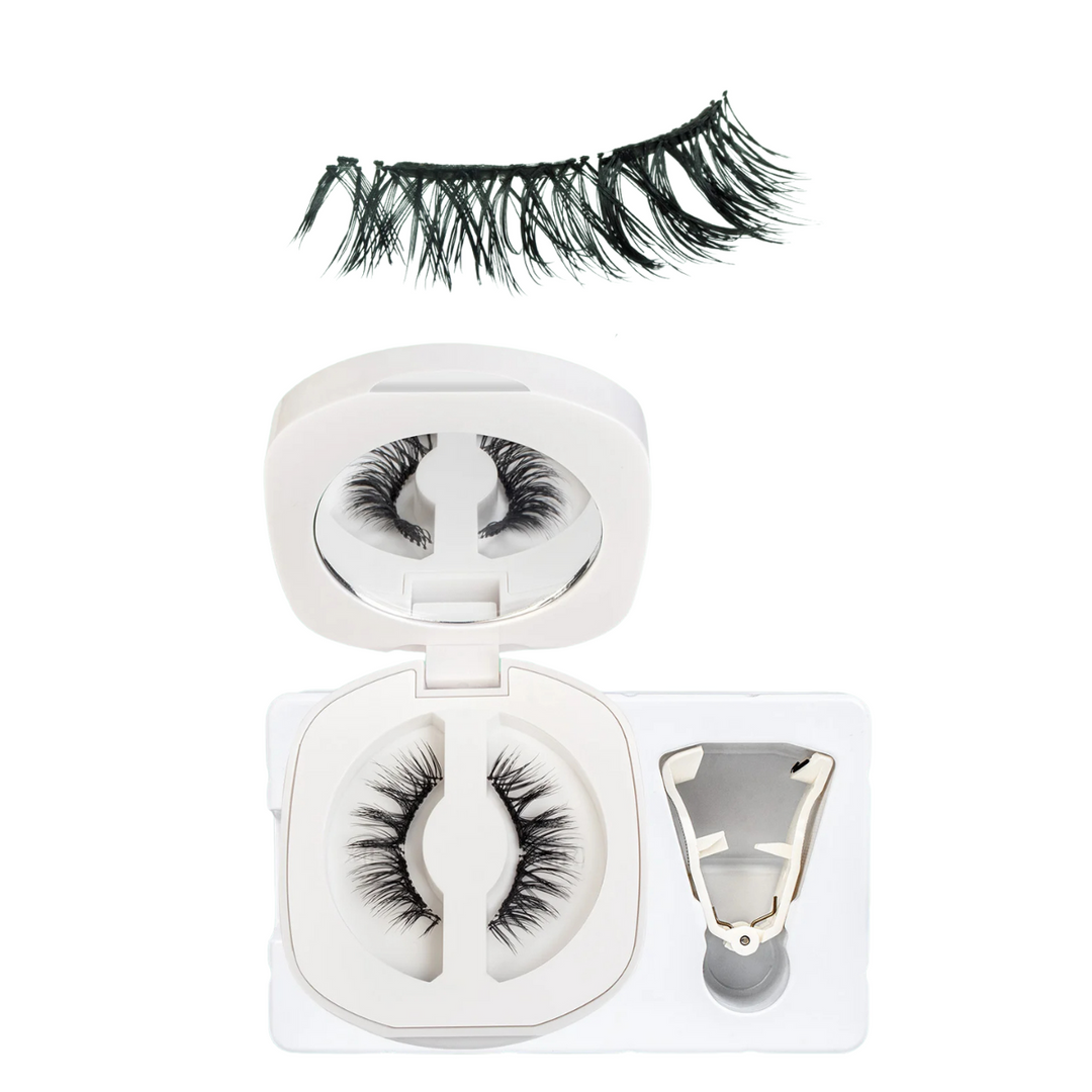 Natural Look Soft Magnetic Eyelashes Kit – No‑Glue Reusable 3D Lashes