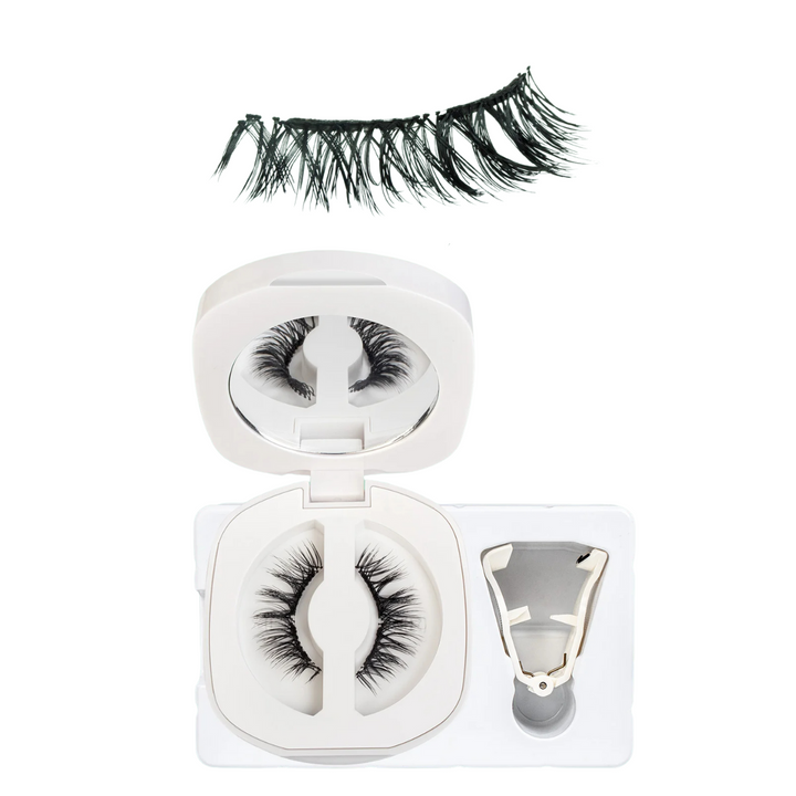 Natural Look Soft Magnetic Eyelashes Kit – No‑Glue Reusable 3D Lashes