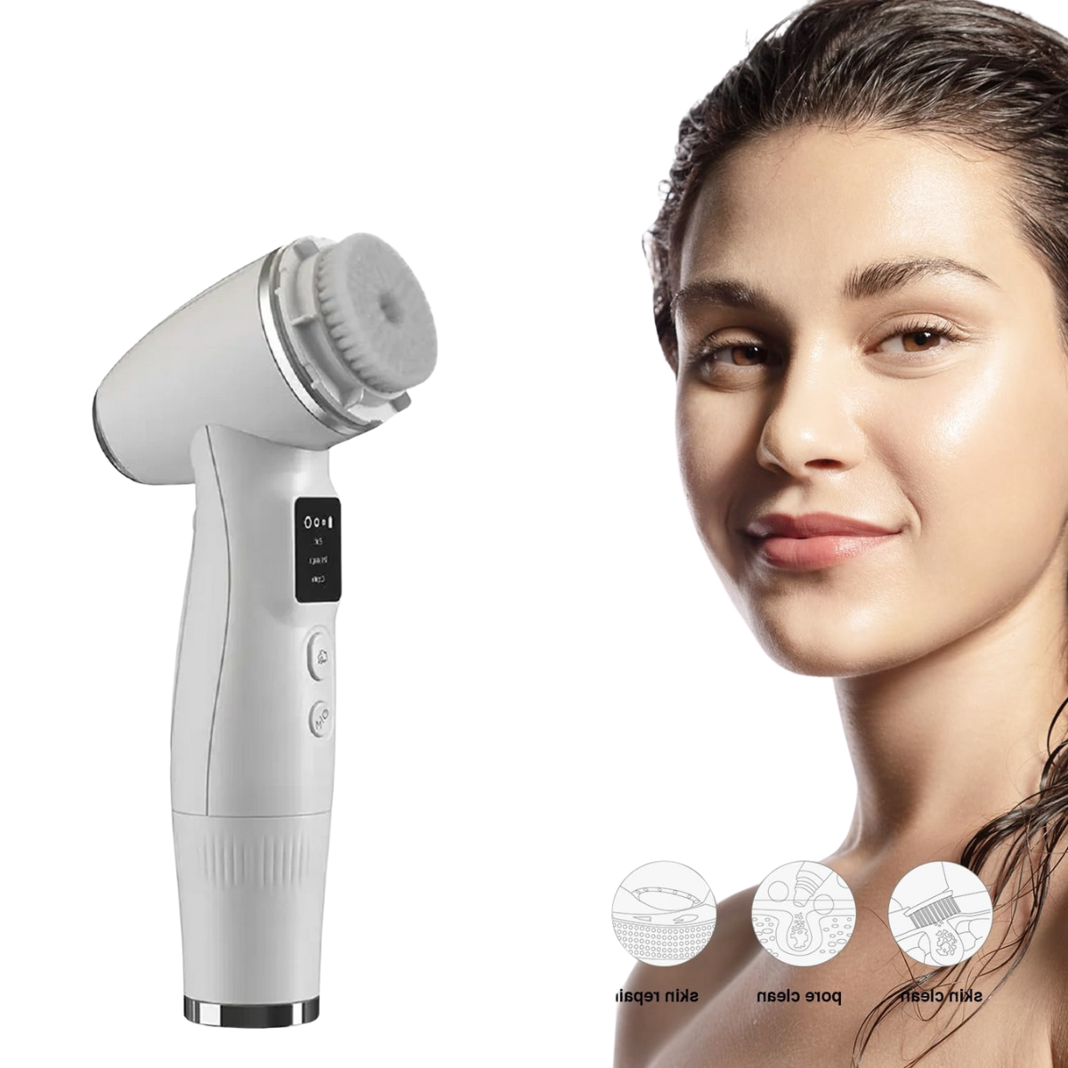 Smart Foaming Face Spin Brush Cleanser