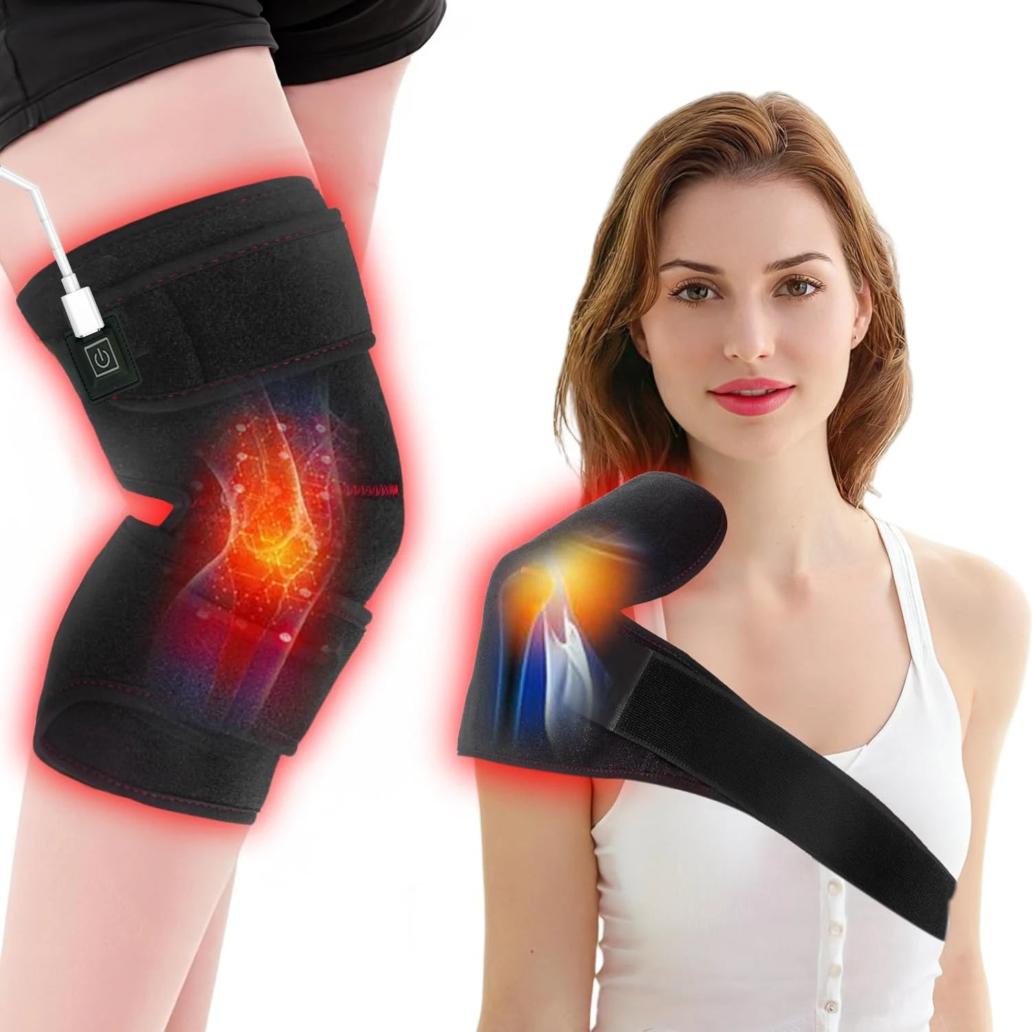 Red Light Pad Knee LED Infrared Shoulder Mat Device