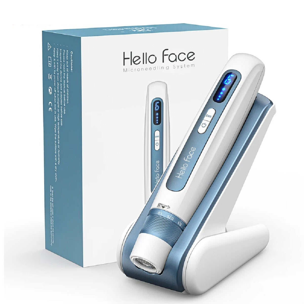 Professional Microneedling Pen – 2-in-1 Automatic Derma EMS Device