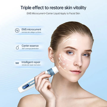 Professional Microneedling Pen – 2-in-1 Automatic Derma EMS Device