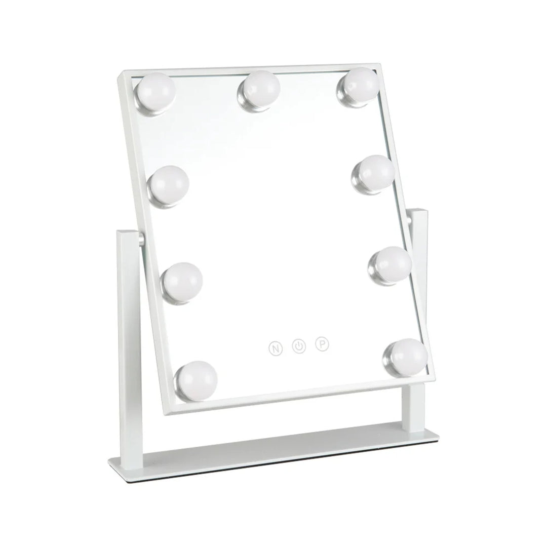 Hollywood Make-Up Mirror with Dimmable LED Bulbs