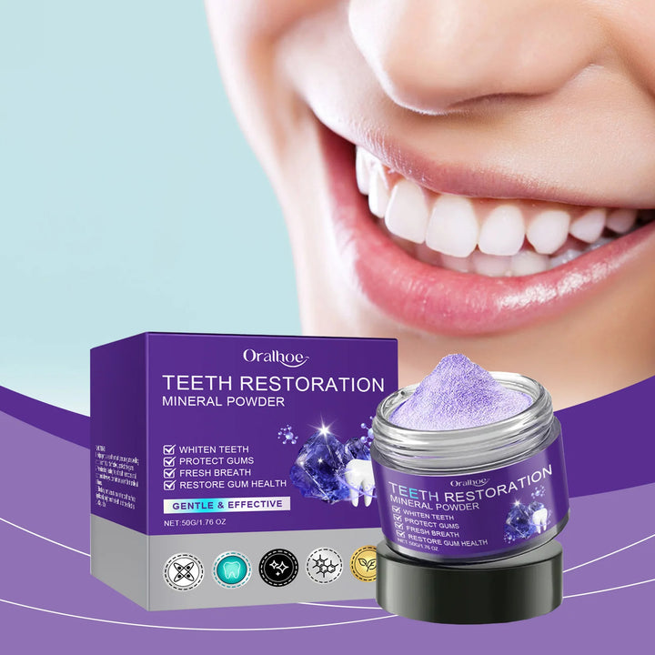Purple Mineral Whitening Toothpaste – Stain Remover and Fresh Breath