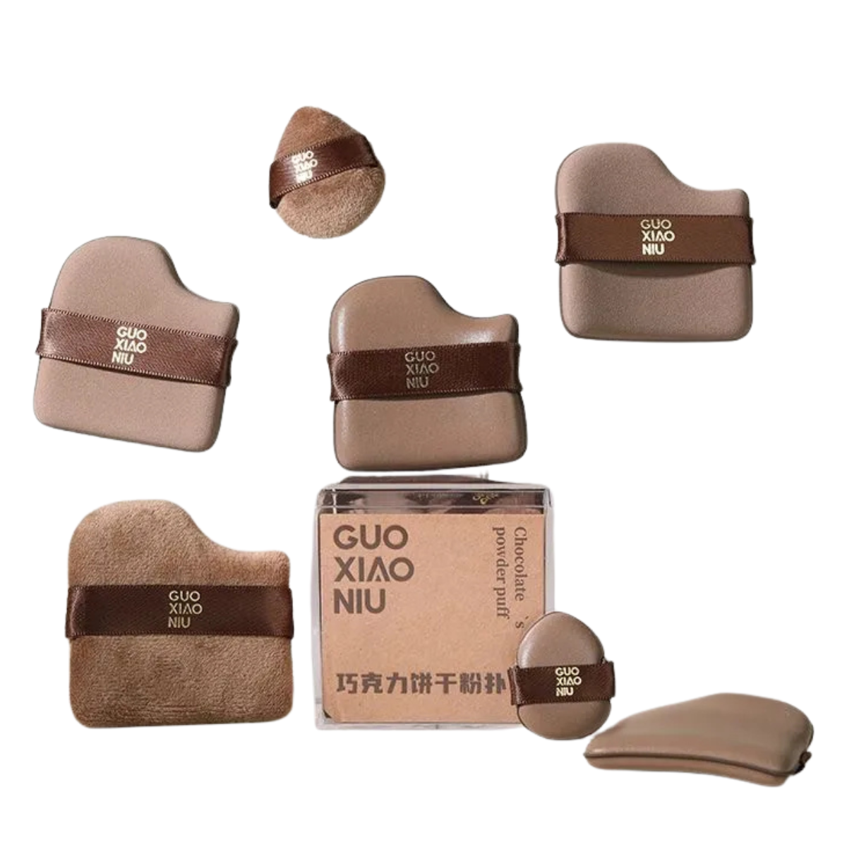 6Pcs Makeup Blender Puff – Foundation And Loose Powder Cosmetic Sponges