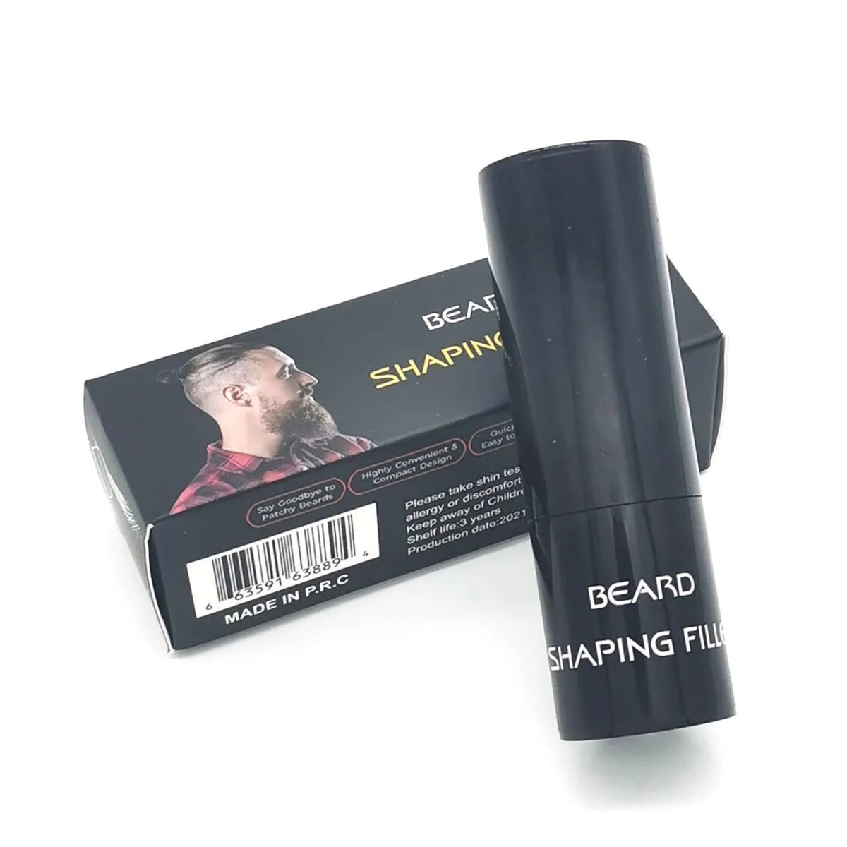 Beard Filler Pen and Brush – Waterproof Beard Moustache Enhancer