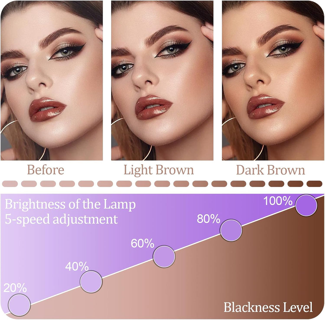 Ultraviolet Tanning Lamp – Tripod Blue Light Solarium for Skin Care