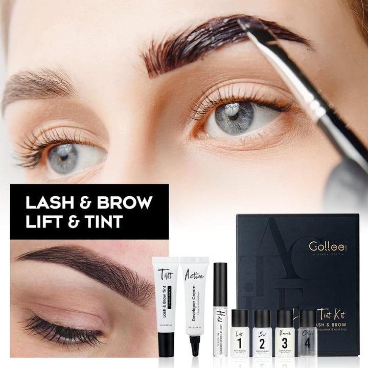 Classic Black Lash and Brow Tint Kit – Lash Lift and Perm Set