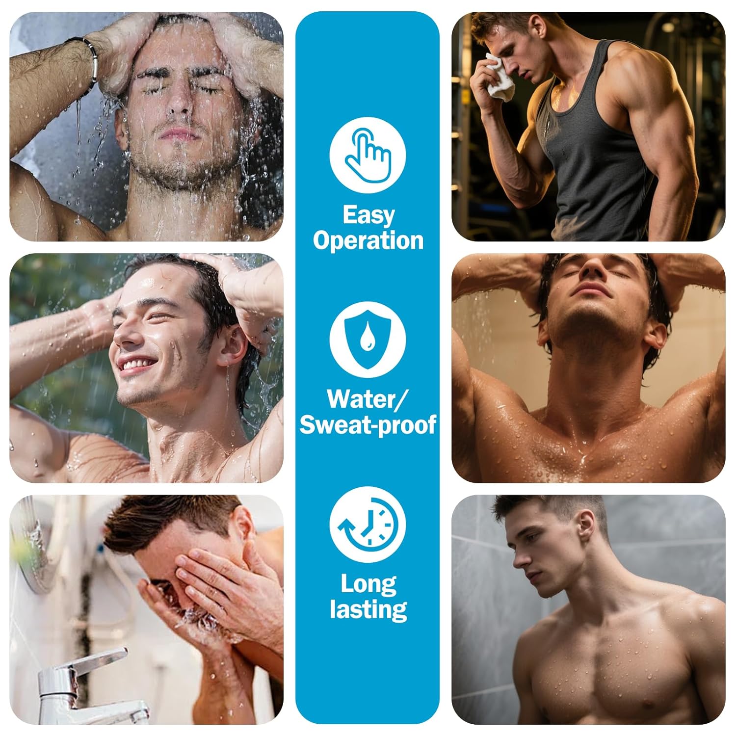 Beard Filling Pen Kit – Waterproof Beard Pencil and Brush