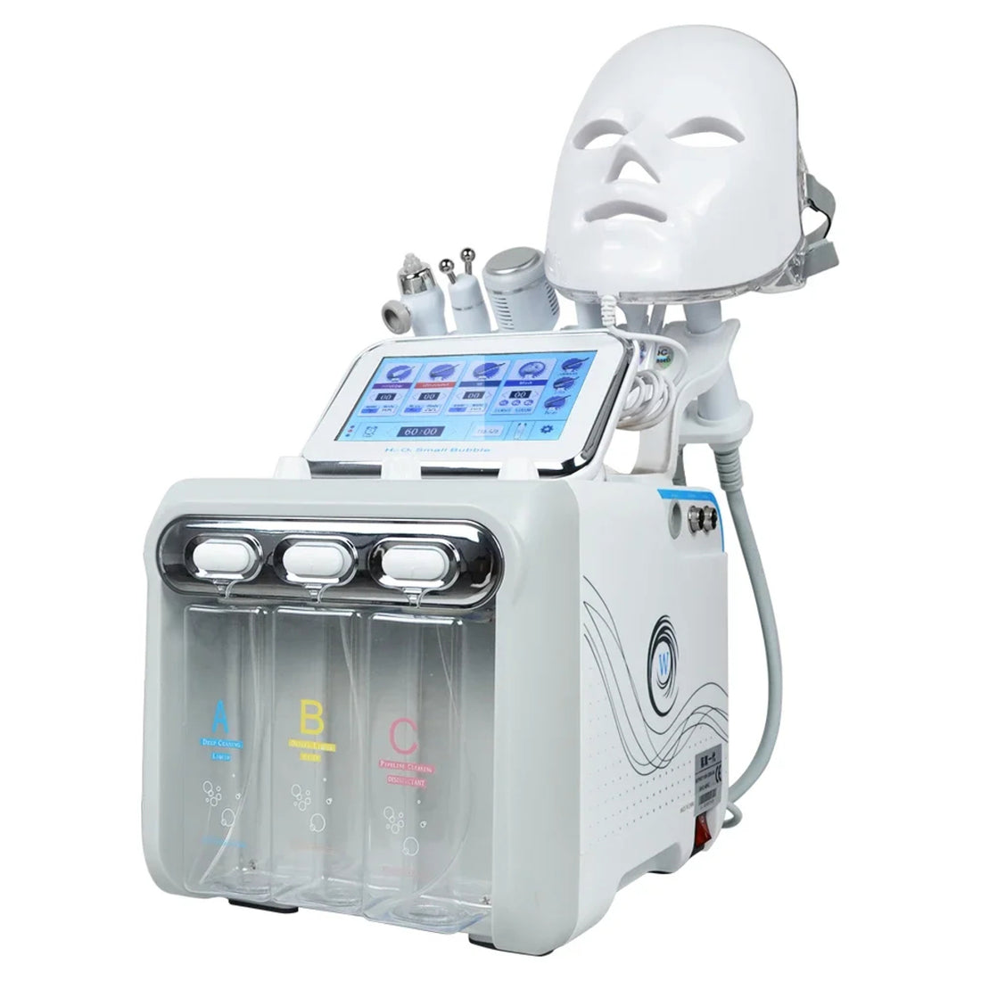 7-in-1 Face Care Device – Vacuum Jet Skin Moisturizing and Cleaning Machine