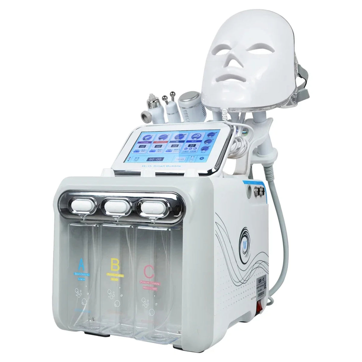 7-in-1 Face Care Device – Vacuum Jet Skin Moisturizing and Cleaning Machine