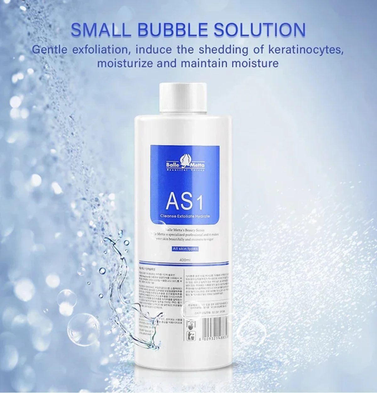 Facial Serum Kit – AS1 SA2 AO3 Aqua Peel Solutions for Hydra Machine