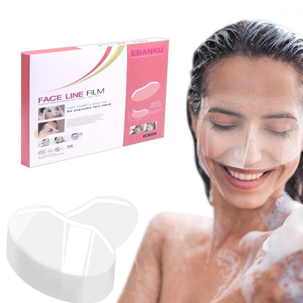 Microblading Permanent Makeup Shower Face Shield Visors
