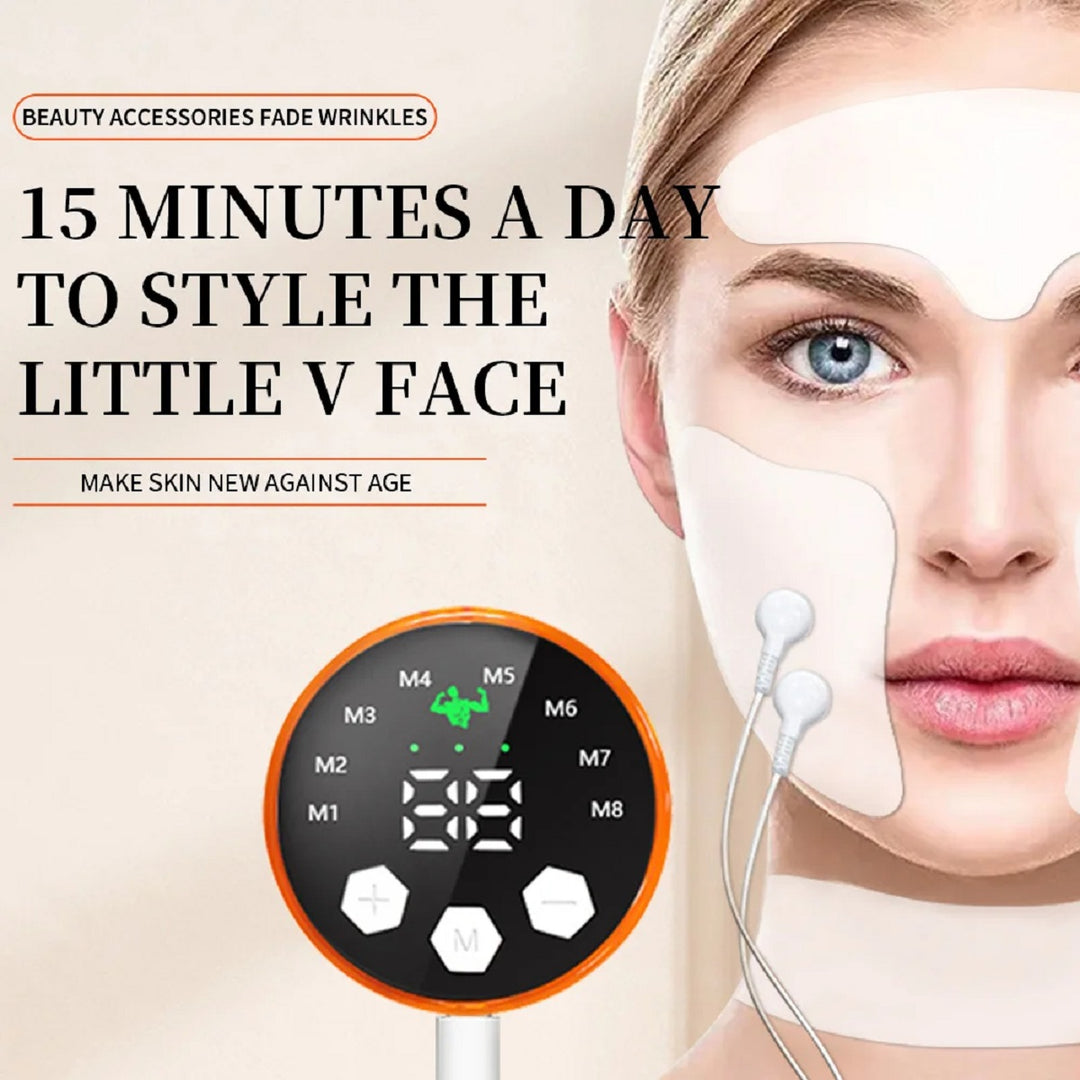 EMS Facial Massager – Microcurrent Face and Neck Lifting Device
