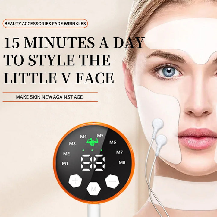 EMS Facial Massager – Microcurrent Face and Neck Lifting Device