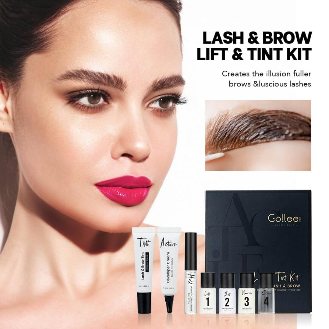 Classic Black Lash and Brow Tint Kit – Lash Lift and Perm Set