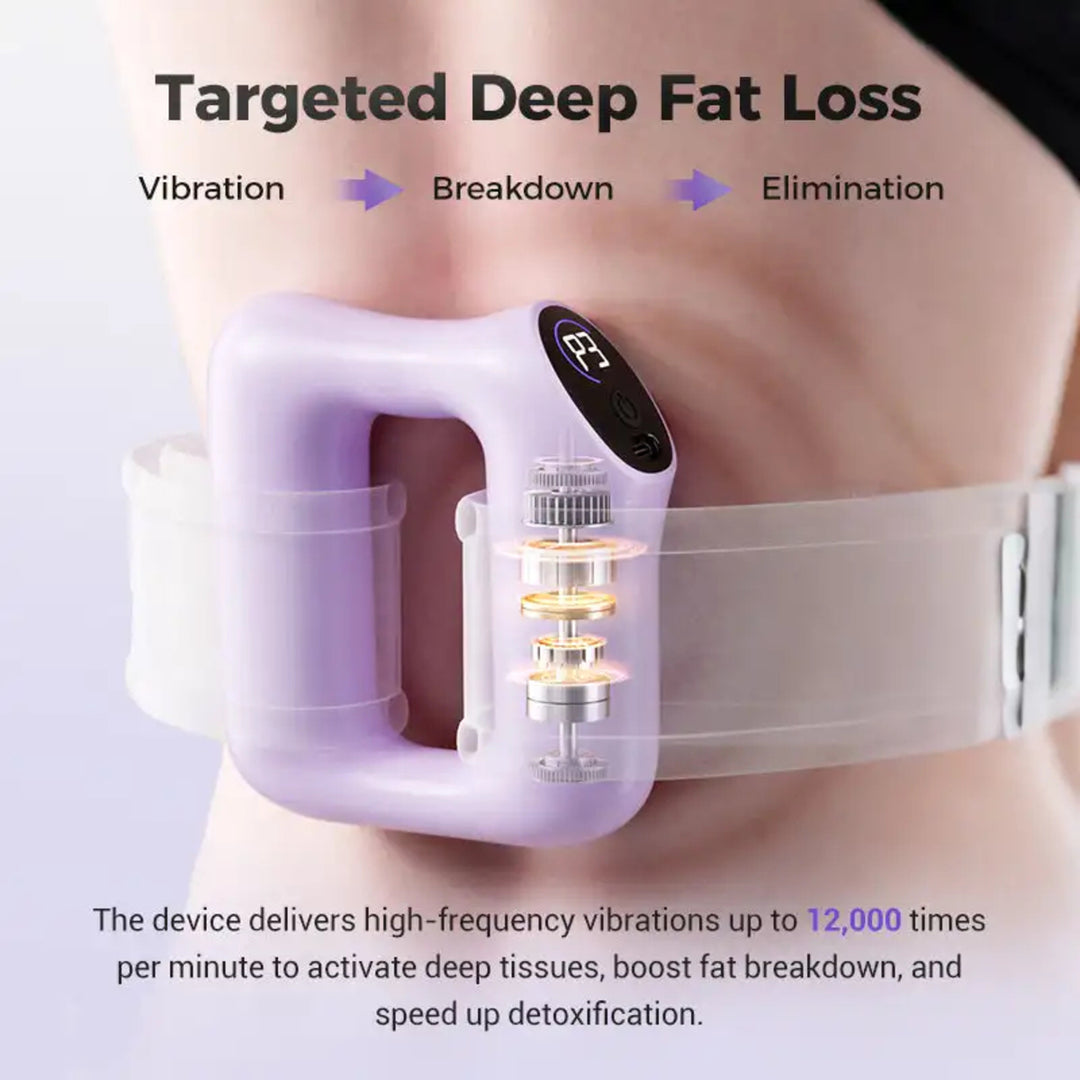 Full-Body Fascia Ring – Multifunction Vibration Fitness Massager for Deep Tissue
