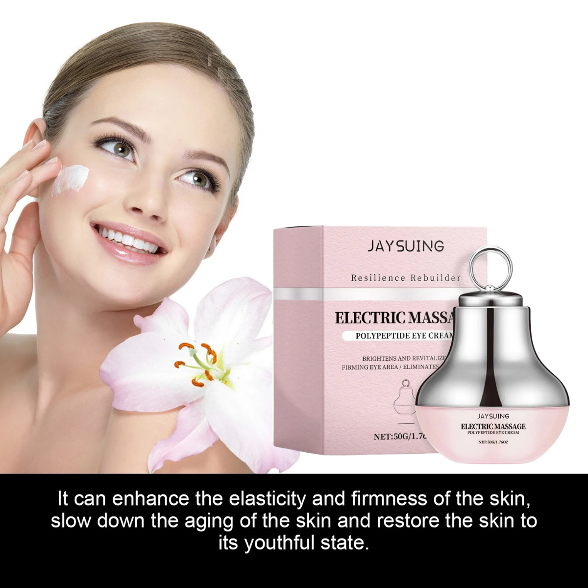Electric Eye Massager Wand – Firming Anti-Wrinkle Under-Eye Care