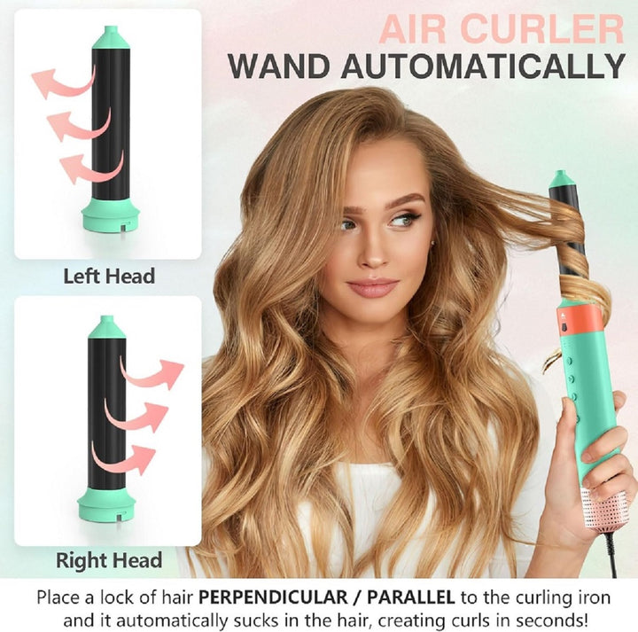 5-in-1 Hair Multi Styler – Hair Dryer with Curling Barrel and Hot Air Brush