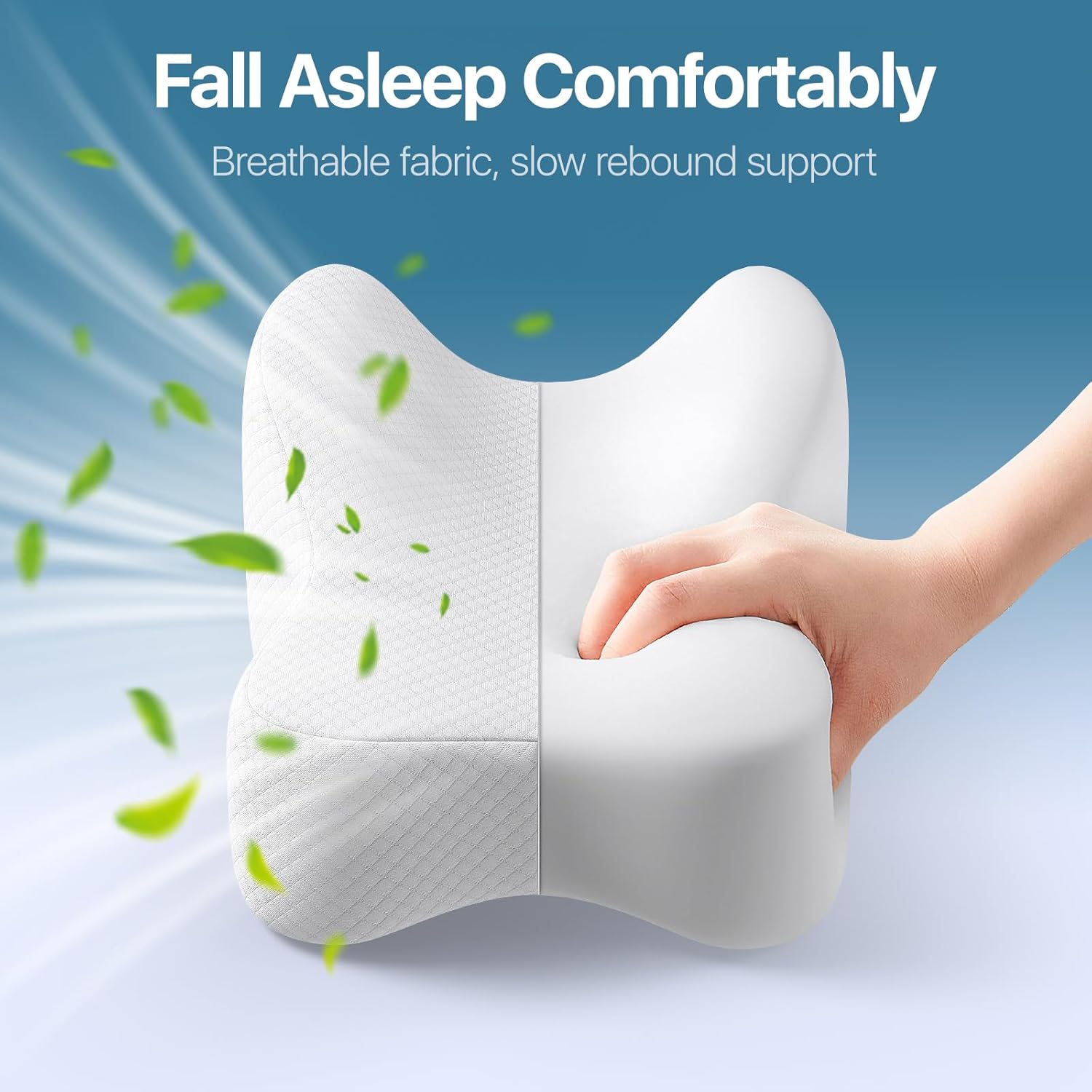 Memory Foam Knee Pillow – Orthopaedic Leg Support