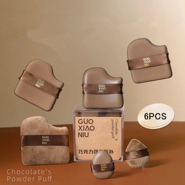 6Pcs Makeup Blender Puff – Foundation And Loose Powder Cosmetic Sponges