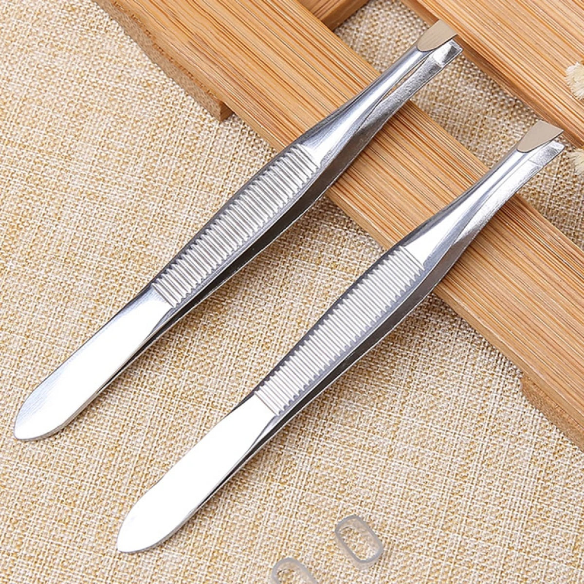 Professional Stainless Steel Tweezers for Men and Women