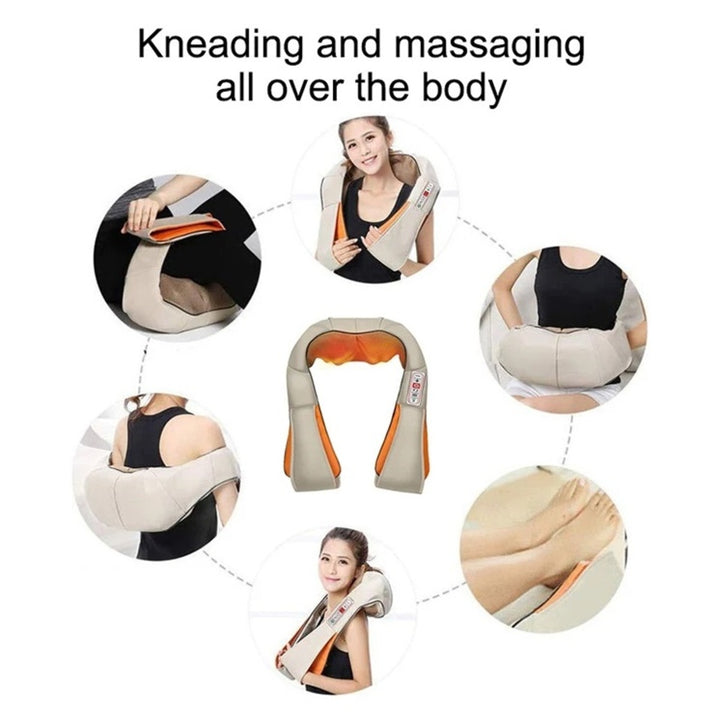 Kneading Massage Shawl – Neck Shoulder and Waist Massager
