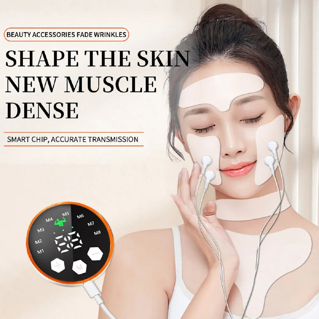 EMS Facial Massager – Microcurrent Face and Neck Lifting Device