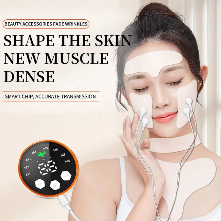 EMS Facial Massager – Microcurrent Face and Neck Lifting Device