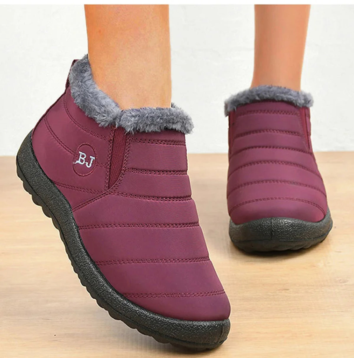 Unisex Winter Boots – Waterproof Warm Outdoor Ankle Sneakers