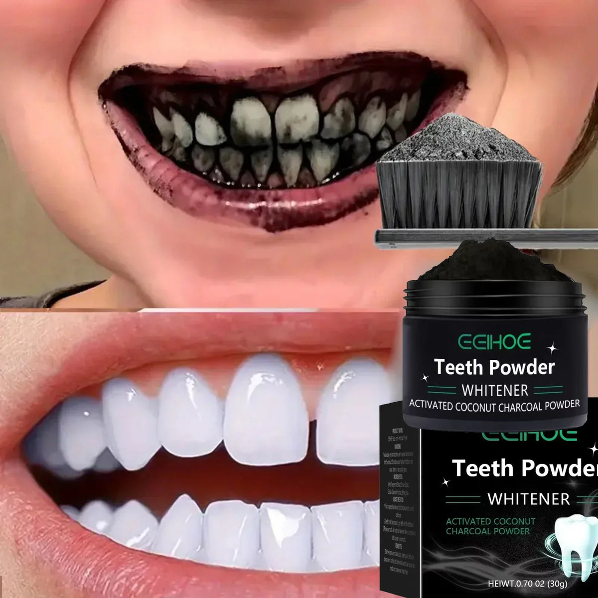 Tooth Whitening Powder – Deep Cleaning And Fresh Breath Daily Care