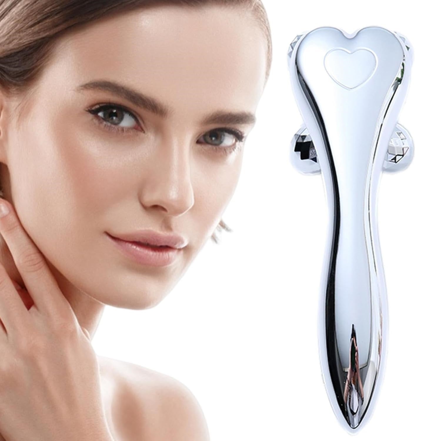 4D Roller Massager Facial Lifting Skin Tightening Reduce Puffiness